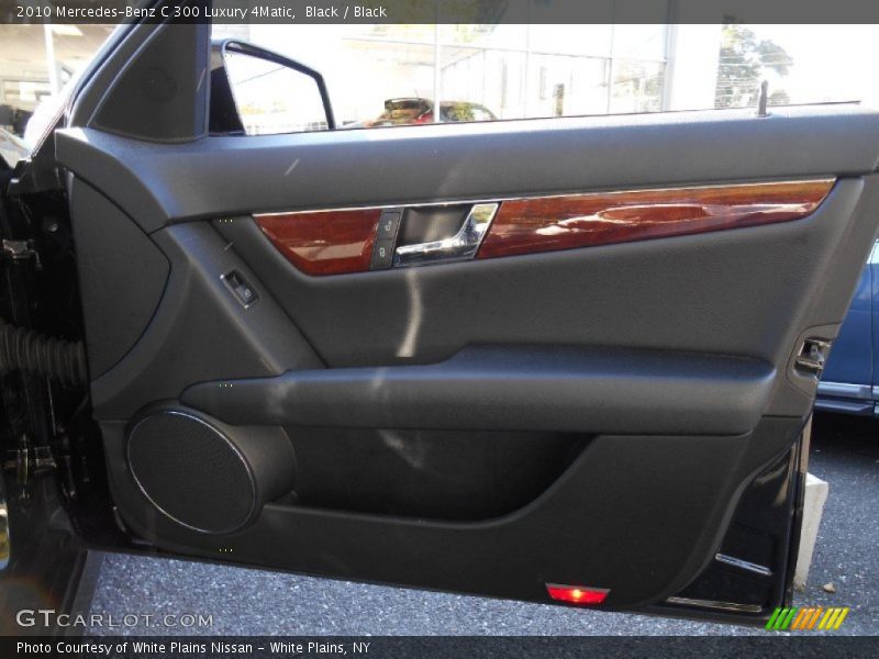 Black / Black 2010 Mercedes-Benz C 300 Luxury 4Matic