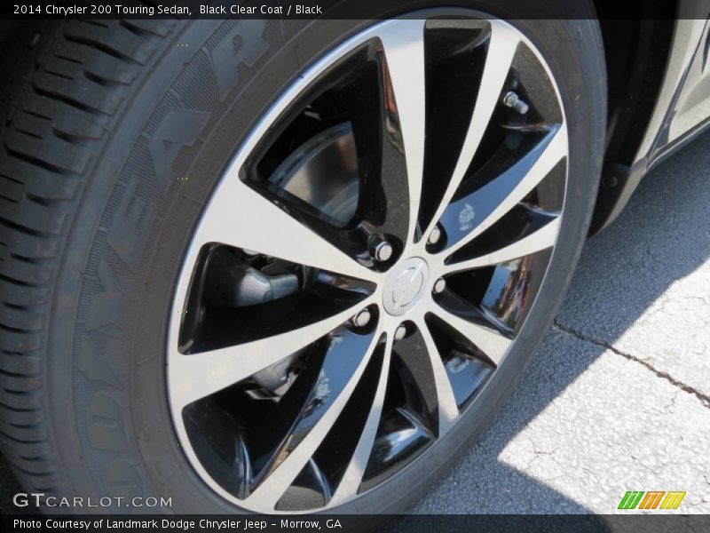 Black Clear Coat / Black 2014 Chrysler 200 Touring Sedan