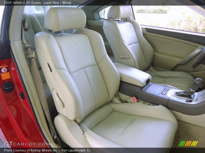 Laser Red / Wheat 2005 Infiniti G 35 Coupe