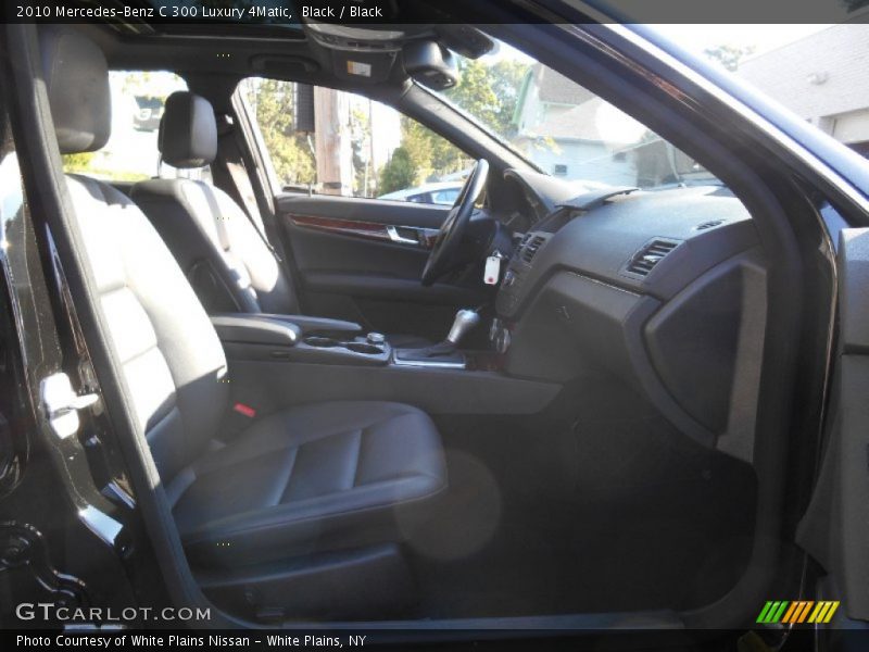 Black / Black 2010 Mercedes-Benz C 300 Luxury 4Matic