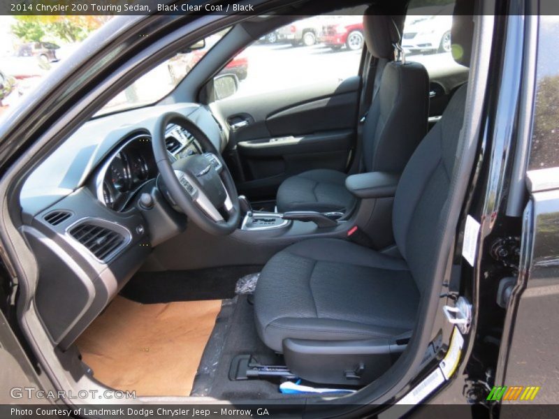 Black Clear Coat / Black 2014 Chrysler 200 Touring Sedan