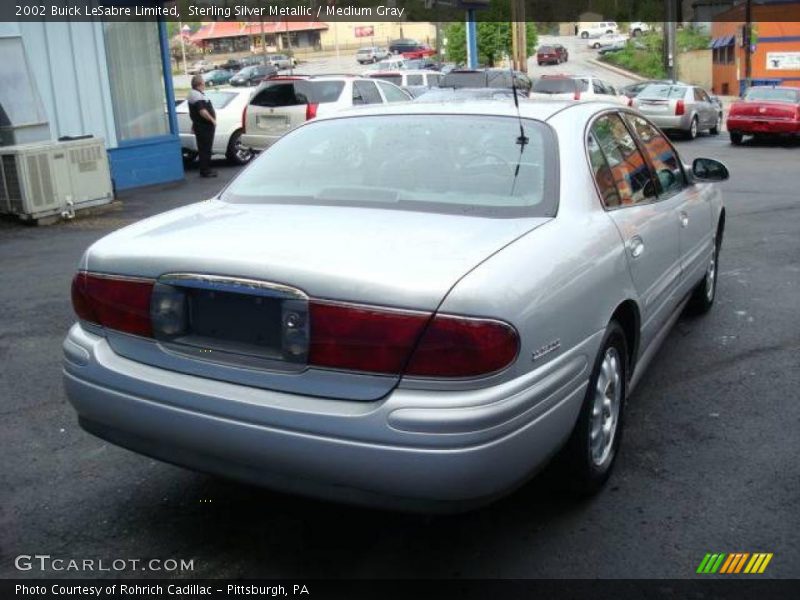 Sterling Silver Metallic / Medium Gray 2002 Buick LeSabre Limited