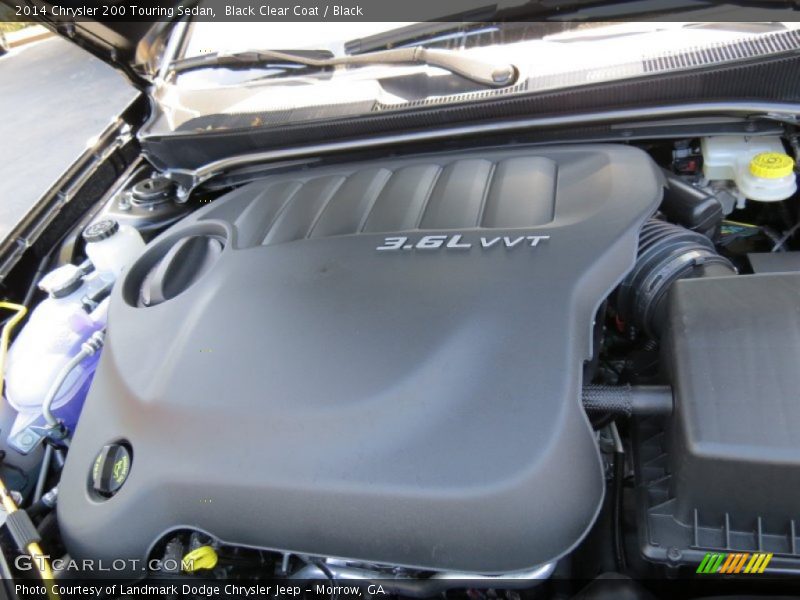 Black Clear Coat / Black 2014 Chrysler 200 Touring Sedan