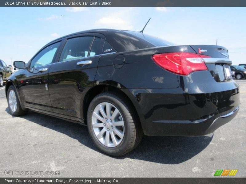 Black Clear Coat / Black 2014 Chrysler 200 Limited Sedan