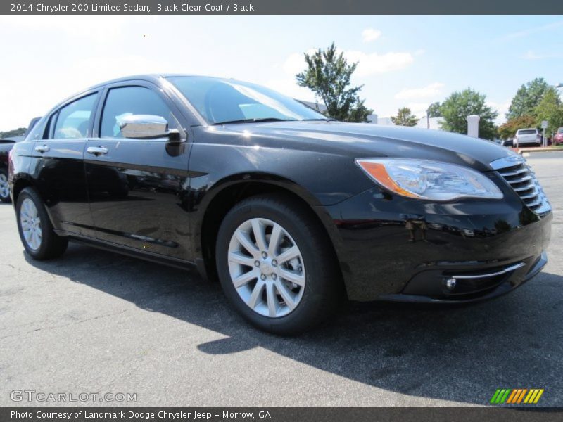 Black Clear Coat / Black 2014 Chrysler 200 Limited Sedan