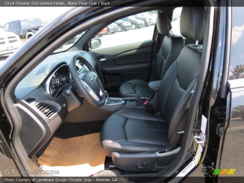 Black Clear Coat / Black 2014 Chrysler 200 Limited Sedan