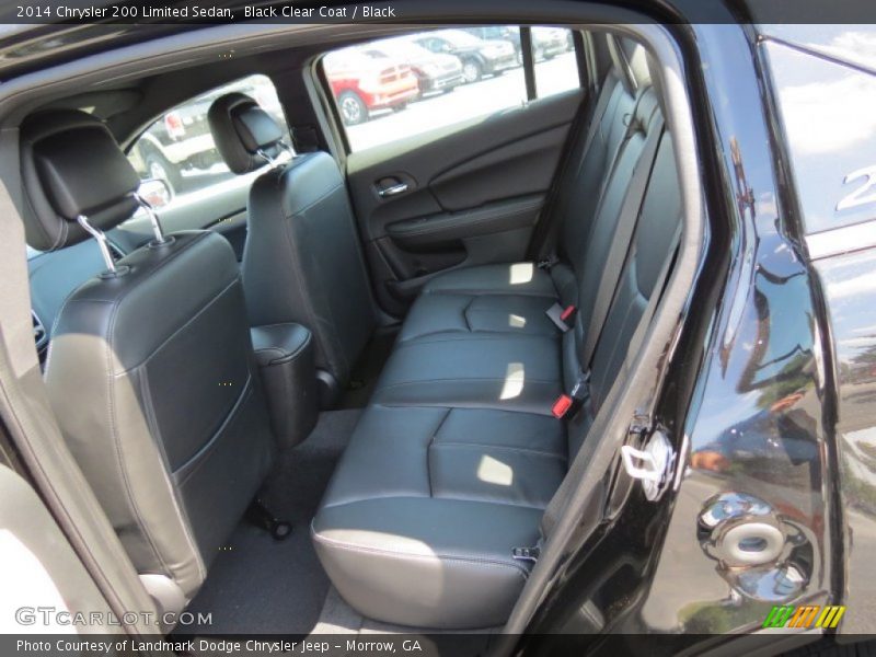 Black Clear Coat / Black 2014 Chrysler 200 Limited Sedan