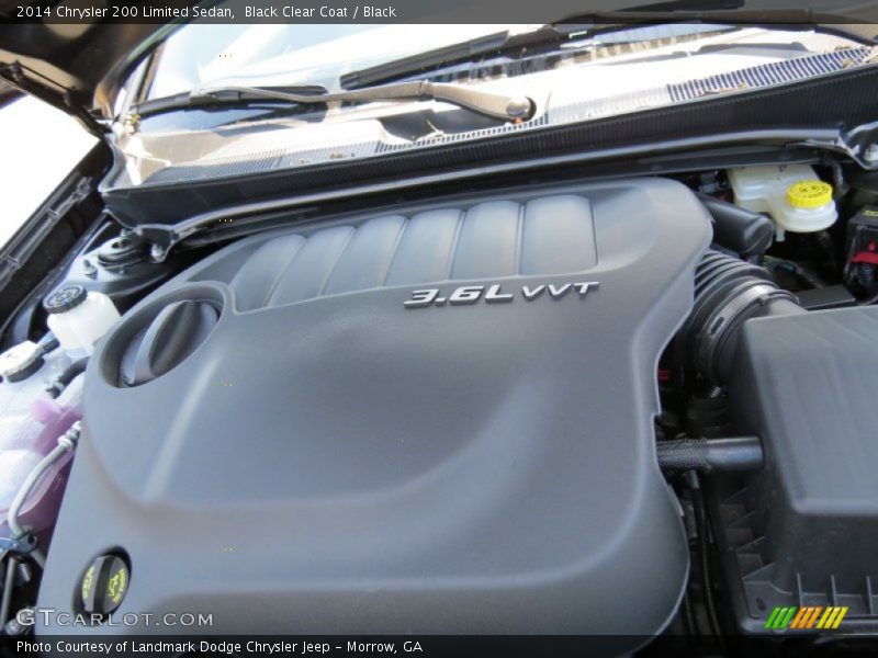 Black Clear Coat / Black 2014 Chrysler 200 Limited Sedan