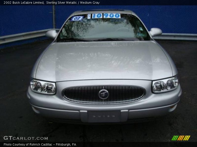 Sterling Silver Metallic / Medium Gray 2002 Buick LeSabre Limited
