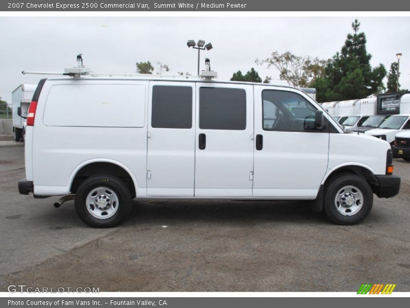 Summit White / Medium Pewter 2007 Chevrolet Express 2500 Commercial Van