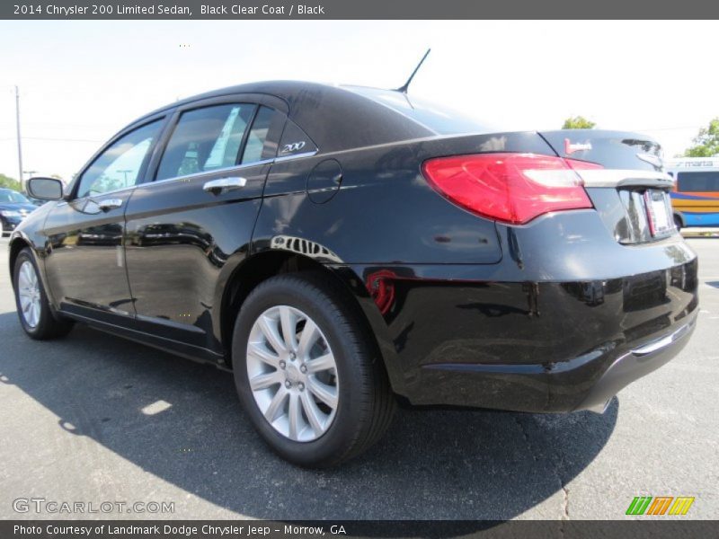 Black Clear Coat / Black 2014 Chrysler 200 Limited Sedan