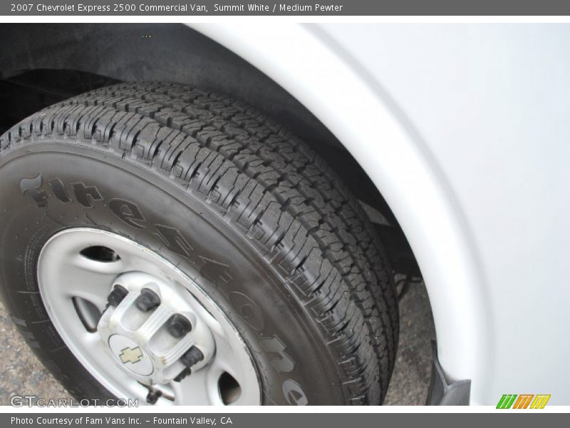Summit White / Medium Pewter 2007 Chevrolet Express 2500 Commercial Van