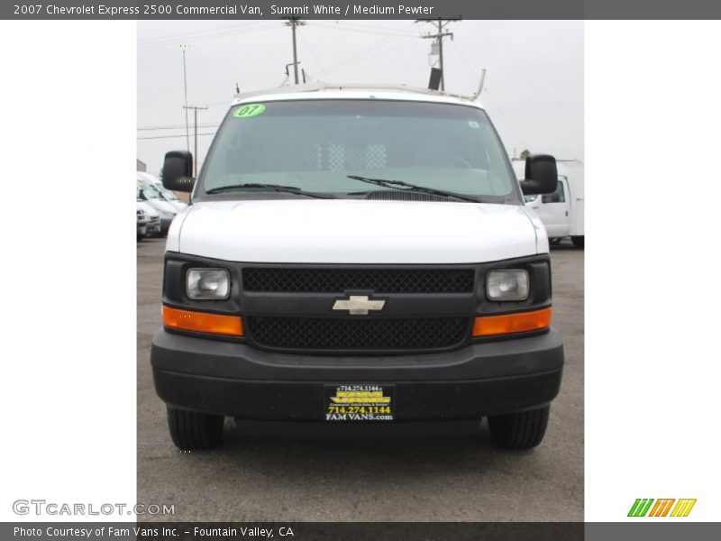 Summit White / Medium Pewter 2007 Chevrolet Express 2500 Commercial Van
