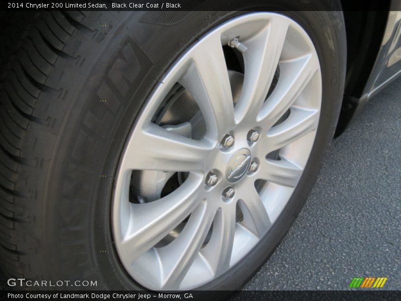 Black Clear Coat / Black 2014 Chrysler 200 Limited Sedan