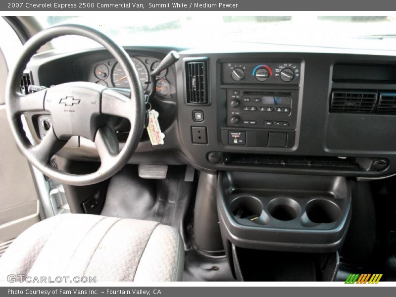 Summit White / Medium Pewter 2007 Chevrolet Express 2500 Commercial Van