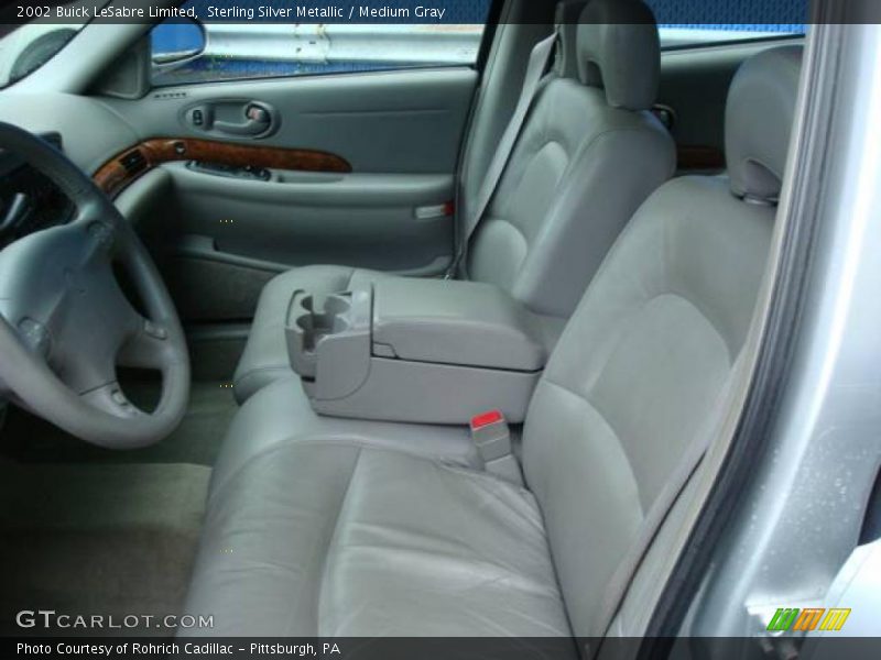 Sterling Silver Metallic / Medium Gray 2002 Buick LeSabre Limited