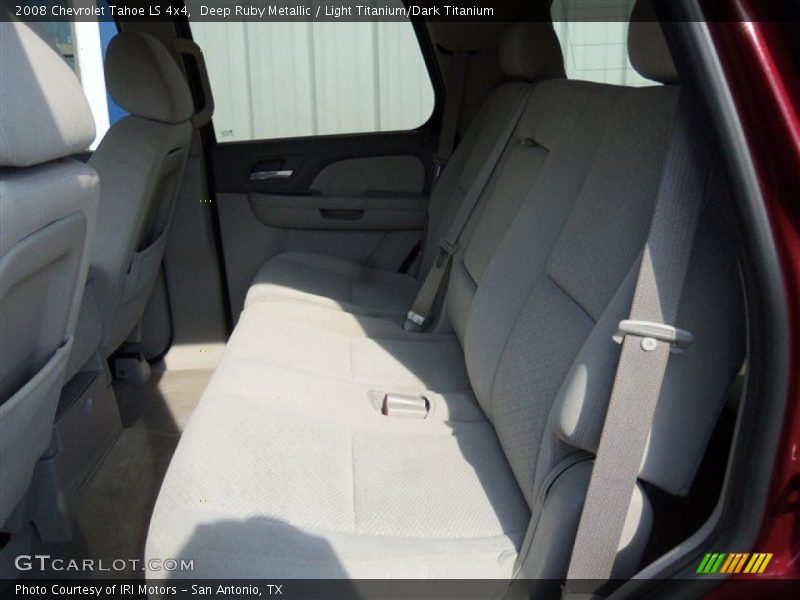 Deep Ruby Metallic / Light Titanium/Dark Titanium 2008 Chevrolet Tahoe LS 4x4