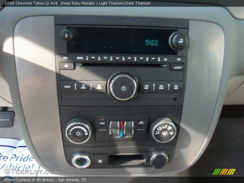 Deep Ruby Metallic / Light Titanium/Dark Titanium 2008 Chevrolet Tahoe LS 4x4