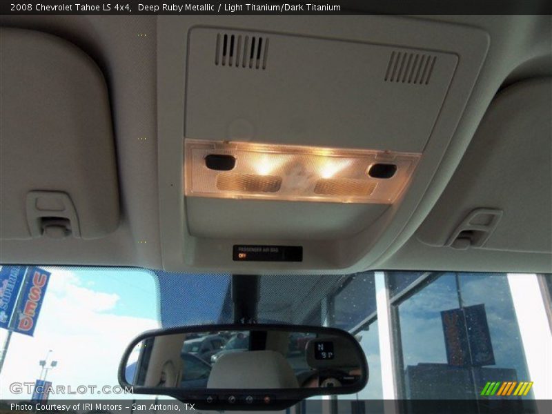 Deep Ruby Metallic / Light Titanium/Dark Titanium 2008 Chevrolet Tahoe LS 4x4