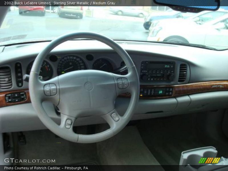 Sterling Silver Metallic / Medium Gray 2002 Buick LeSabre Limited