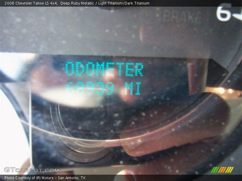 Deep Ruby Metallic / Light Titanium/Dark Titanium 2008 Chevrolet Tahoe LS 4x4