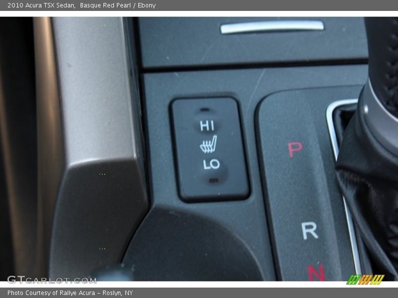 Basque Red Pearl / Ebony 2010 Acura TSX Sedan