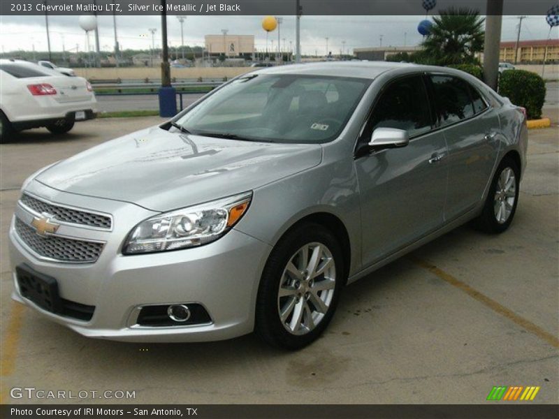 Silver Ice Metallic / Jet Black 2013 Chevrolet Malibu LTZ