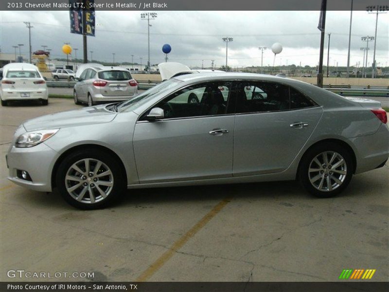 Silver Ice Metallic / Jet Black 2013 Chevrolet Malibu LTZ