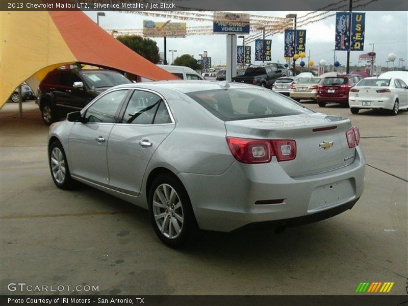 Silver Ice Metallic / Jet Black 2013 Chevrolet Malibu LTZ