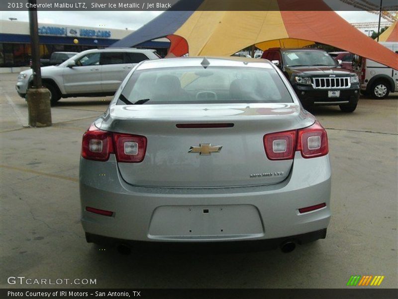Silver Ice Metallic / Jet Black 2013 Chevrolet Malibu LTZ