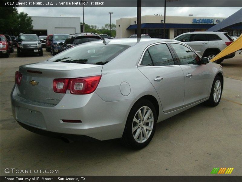 Silver Ice Metallic / Jet Black 2013 Chevrolet Malibu LTZ