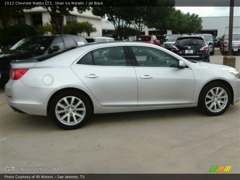 Silver Ice Metallic / Jet Black 2013 Chevrolet Malibu LTZ