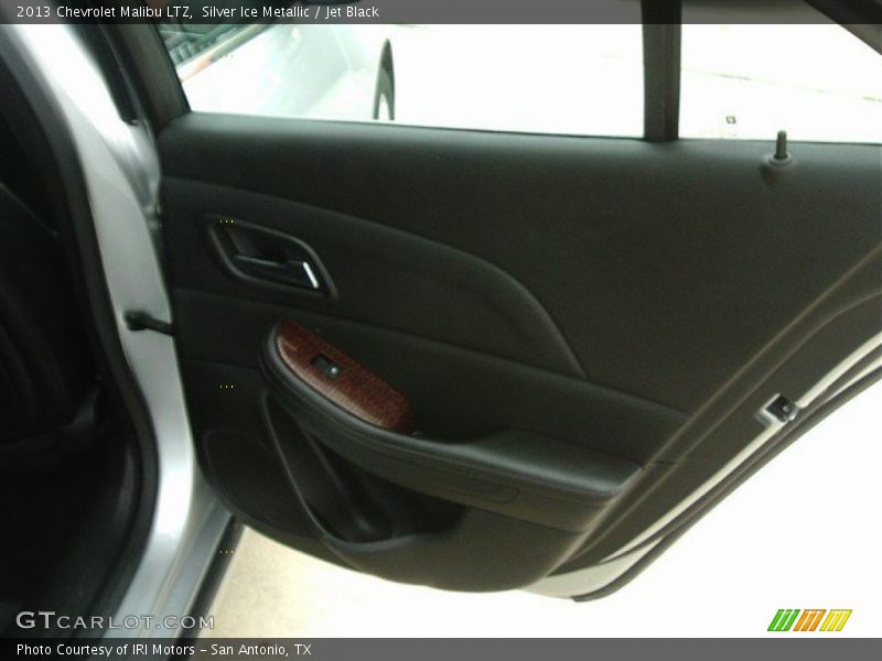 Silver Ice Metallic / Jet Black 2013 Chevrolet Malibu LTZ