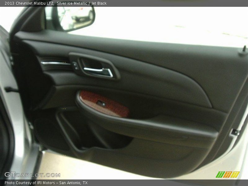 Silver Ice Metallic / Jet Black 2013 Chevrolet Malibu LTZ