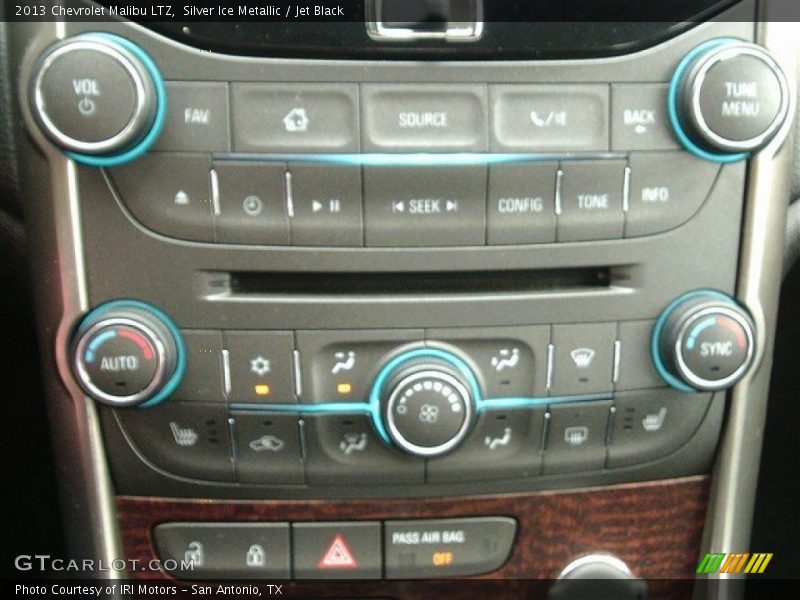 Silver Ice Metallic / Jet Black 2013 Chevrolet Malibu LTZ