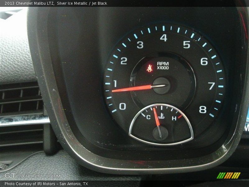 Silver Ice Metallic / Jet Black 2013 Chevrolet Malibu LTZ