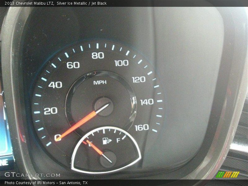 Silver Ice Metallic / Jet Black 2013 Chevrolet Malibu LTZ