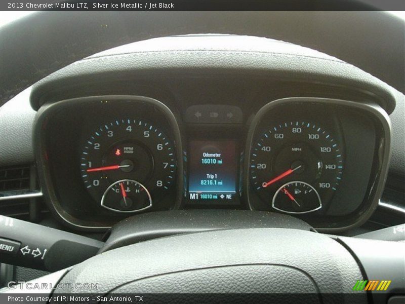 Silver Ice Metallic / Jet Black 2013 Chevrolet Malibu LTZ
