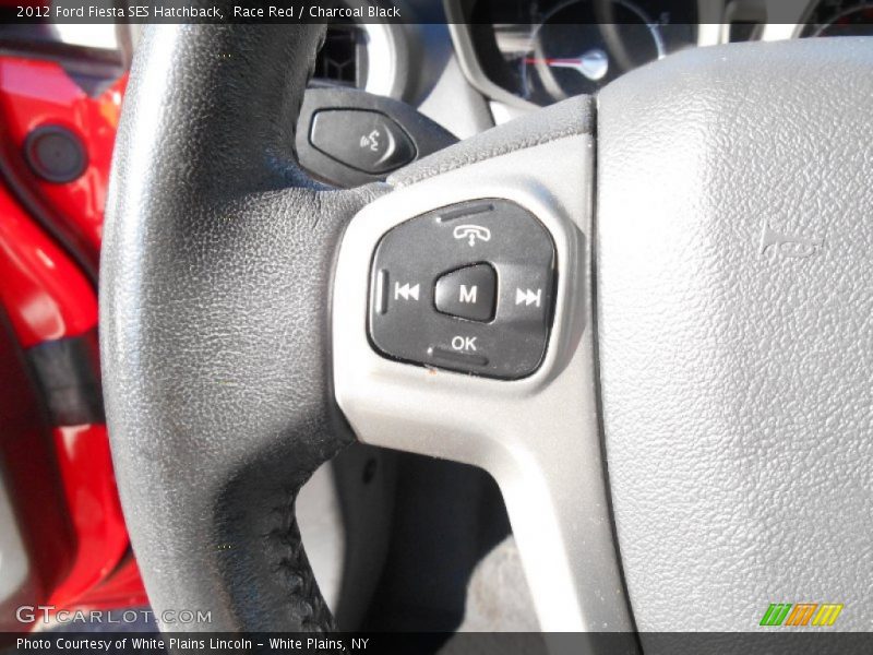 Race Red / Charcoal Black 2012 Ford Fiesta SES Hatchback