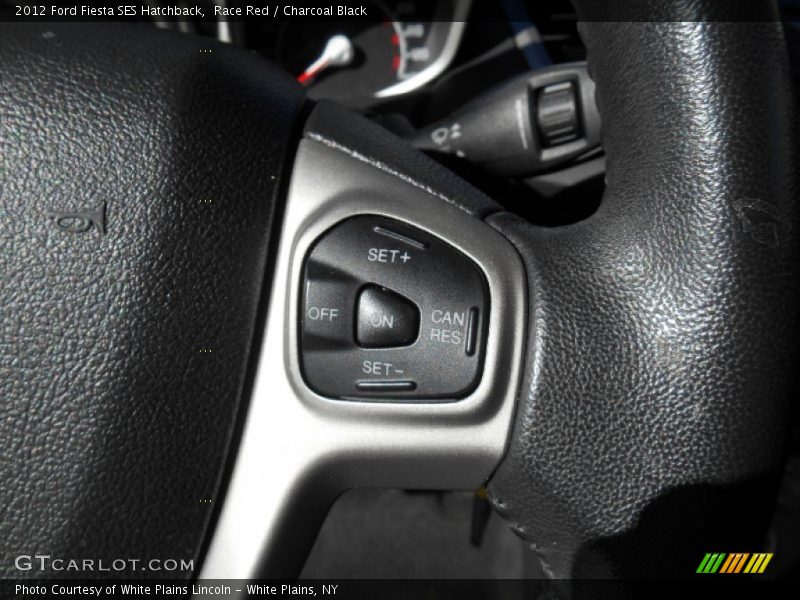 Race Red / Charcoal Black 2012 Ford Fiesta SES Hatchback
