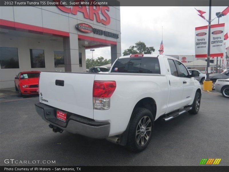 Super White / Graphite 2012 Toyota Tundra TSS Double Cab