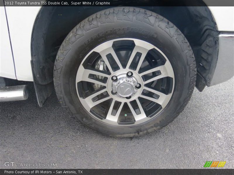 Super White / Graphite 2012 Toyota Tundra TSS Double Cab