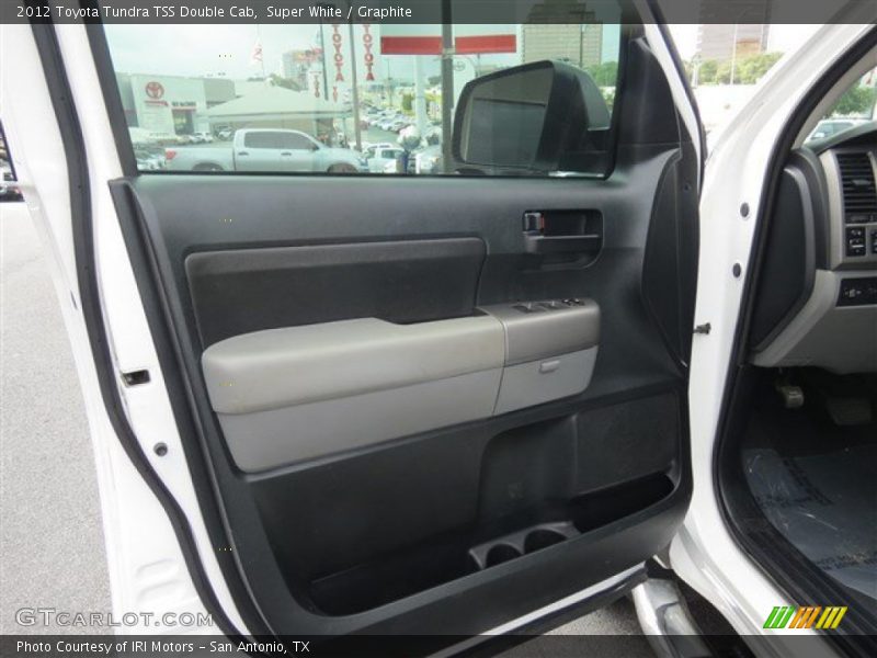 Super White / Graphite 2012 Toyota Tundra TSS Double Cab