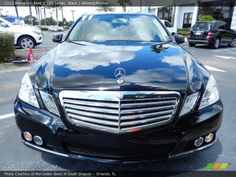 Black / Almond/Mocha 2011 Mercedes-Benz E 350 Sedan