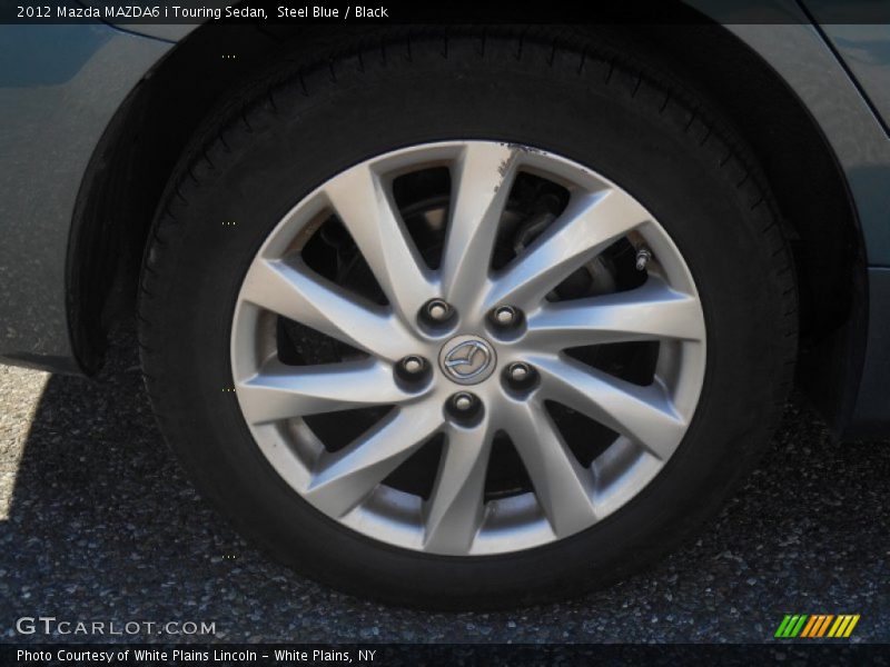 Steel Blue / Black 2012 Mazda MAZDA6 i Touring Sedan