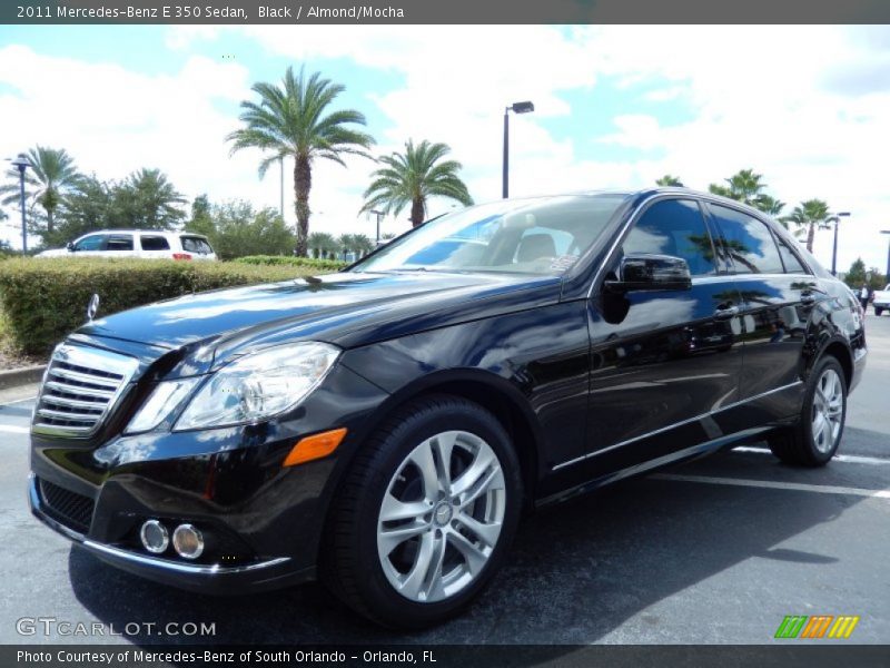 Black / Almond/Mocha 2011 Mercedes-Benz E 350 Sedan