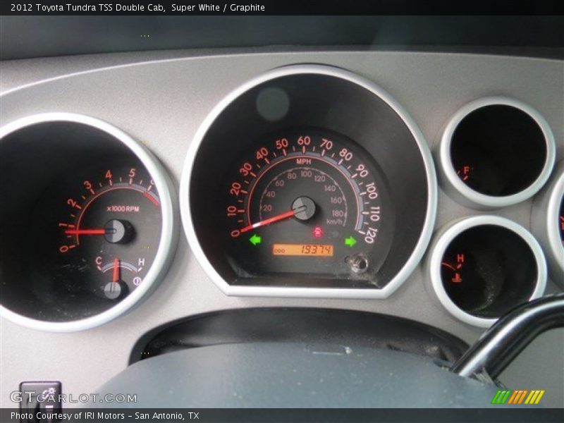Super White / Graphite 2012 Toyota Tundra TSS Double Cab
