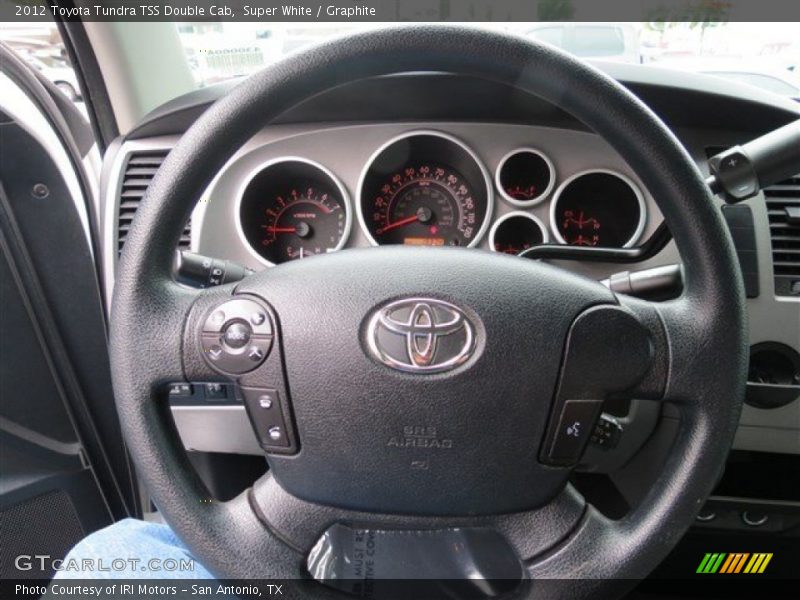 Super White / Graphite 2012 Toyota Tundra TSS Double Cab