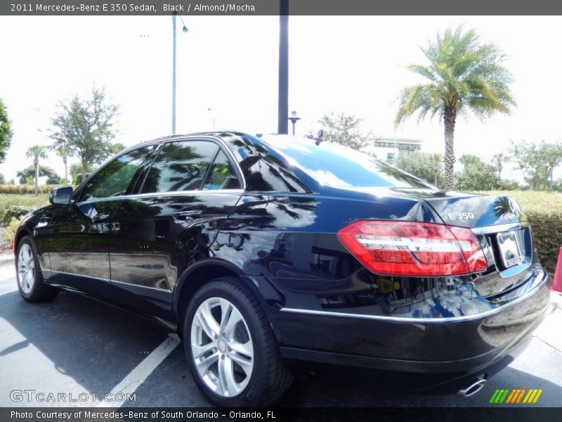 Black / Almond/Mocha 2011 Mercedes-Benz E 350 Sedan