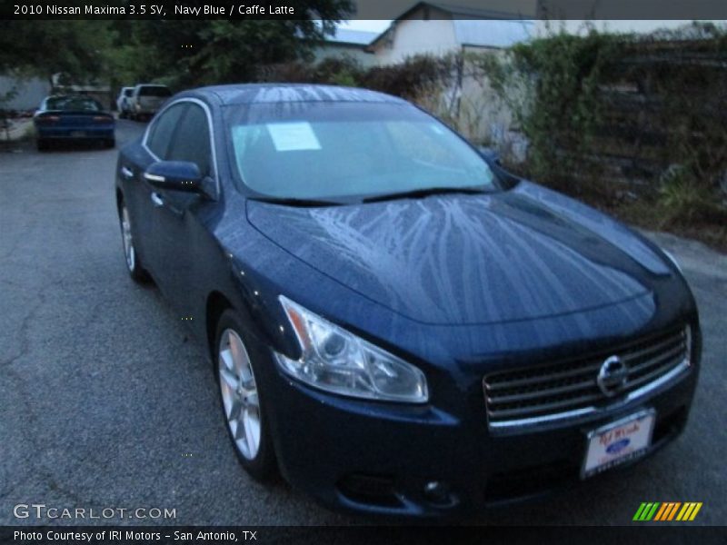 Navy Blue / Caffe Latte 2010 Nissan Maxima 3.5 SV